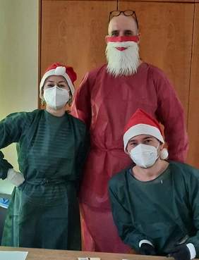 Über Weihnachten wurden die Bewohner und Mitarbeiter im LANZGARTEN gestestet