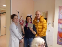 Ein Dankeschön vom Team des Sozialen Dienstes im Pflegeheim NECKARHAUS für Laura, die die Elternzeitvertretung der Teamleitung übernommen hatte.