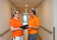 Mitarbeiterinnen in der avendi-Pflegeeinrichtung in Sinsheim-Weiler