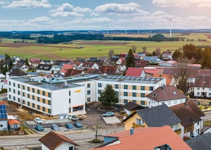 Die avendi-Pflegeeinrichtung Pflege AUF DER ALB in Böhmenkirch im Februar 2024