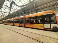 Die avendi-Straßenbahn ist in Mannheim, Heidelberg und Weinheim unterwegs